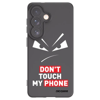 Picasee crna silikonska maskica za Samsung Galaxy S26 - Evil Eye - Transparent