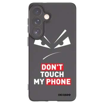 Picasee crna silikonska maskica za Samsung Galaxy S26+ - Evil Eye - Transparent