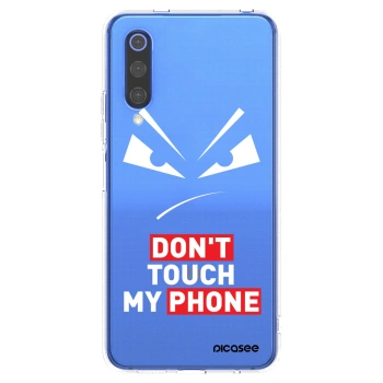 Picasee silikonska prozirna maskica za Xiaomi Mi 9 SE - Evil Eye - Transparent