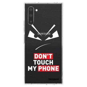 Picasee silikonska prozirna maskica za Samsung Galaxy Note 10 N970F - Evil Eye - Transparent