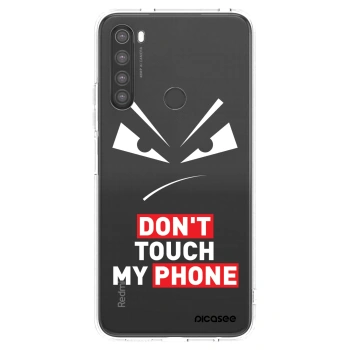 Picasee silikonska prozirna maskica za Xiaomi Redmi Note 8 - Evil Eye - Transparent