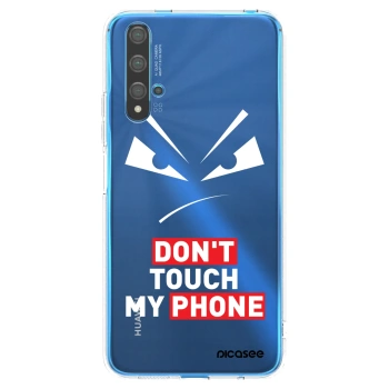 Picasee silikonska prozirna maskica za Huawei Nova 5T - Evil Eye - Transparent