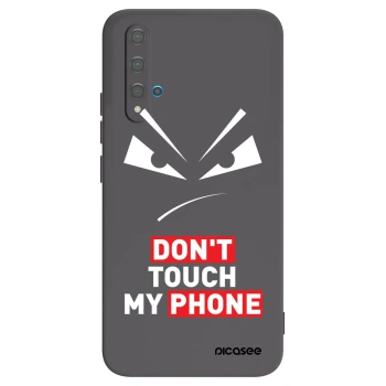 Picasee crna silikonska maskica za Huawei Nova 5T - Evil Eye - Transparent