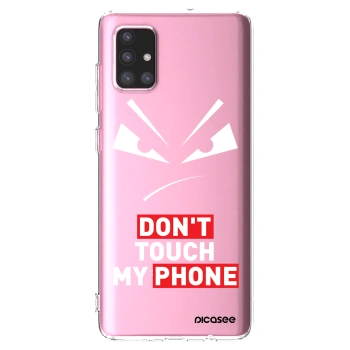 Picasee silikonska prozirna maskica za Samsung Galaxy A71 A715F - Evil Eye - Transparent