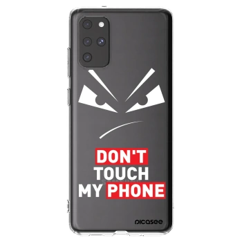 Picasee silikonska prozirna maskica za Samsung Galaxy S20+ G985F - Evil Eye - Transparent