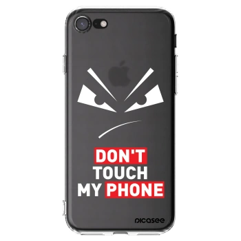 Picasee silikonska prozirna maskica za Apple iPhone SE 2020 - Evil Eye - Transparent