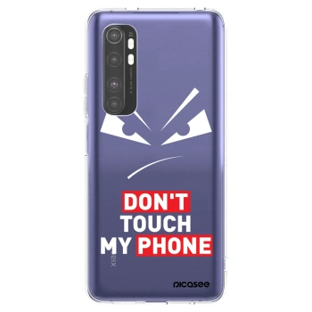 Picasee silikonska prozirna maskica za Xiaomi Mi Note 10 Lite - Evil Eye - Transparent