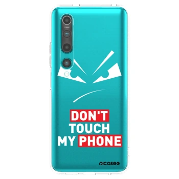 Picasee silikonska prozirna maskica za Xiaomi Mi 10 - Evil Eye - Transparent