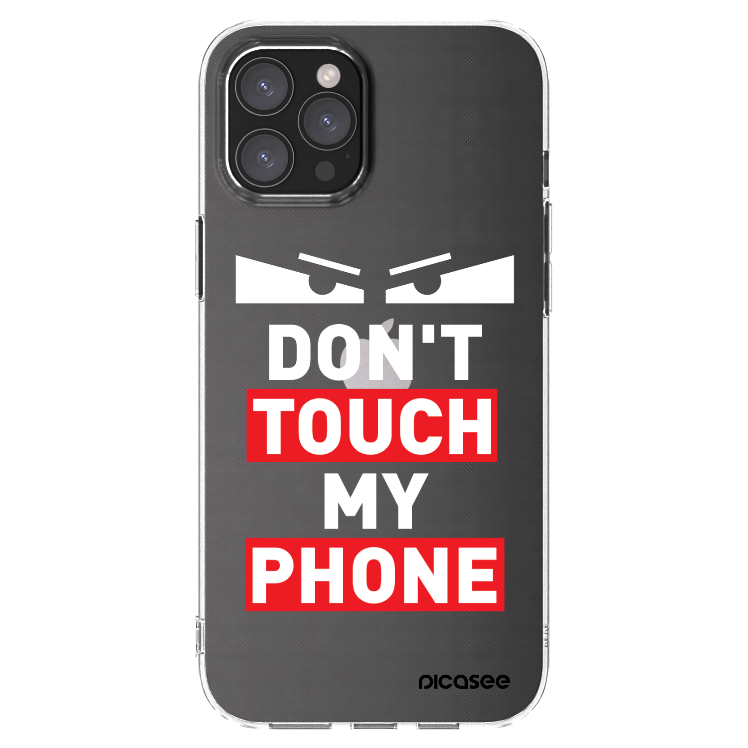 Picasee silikonska prozirna maskica za Apple iPhone 12 Pro Max - Shadow Eye - Transparent