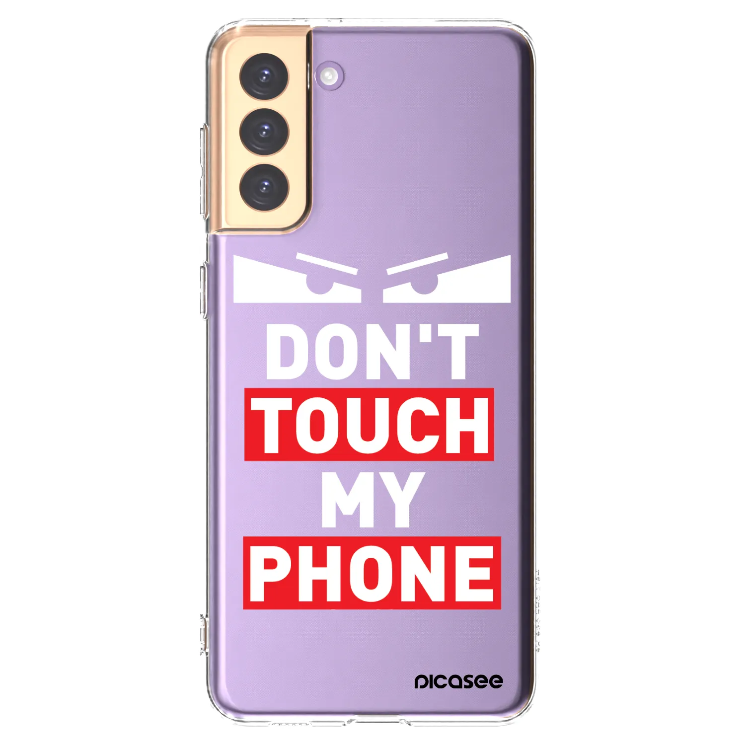 Picasee silikonska prozirna maskica za Samsung Galaxy S21+ 5G G996F - Shadow Eye - Transparent