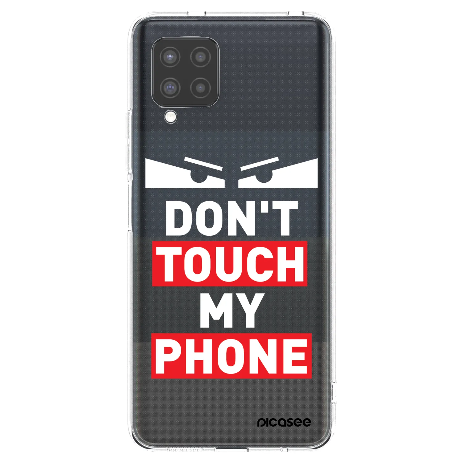 Picasee silikonska prozirna maskica za Samsung Galaxy A42 A426B - Shadow Eye - Transparent