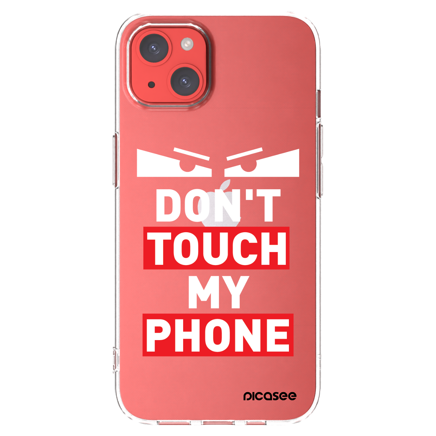 Picasee silikonska prozirna maskica za Apple iPhone 13 - Shadow Eye - Transparent