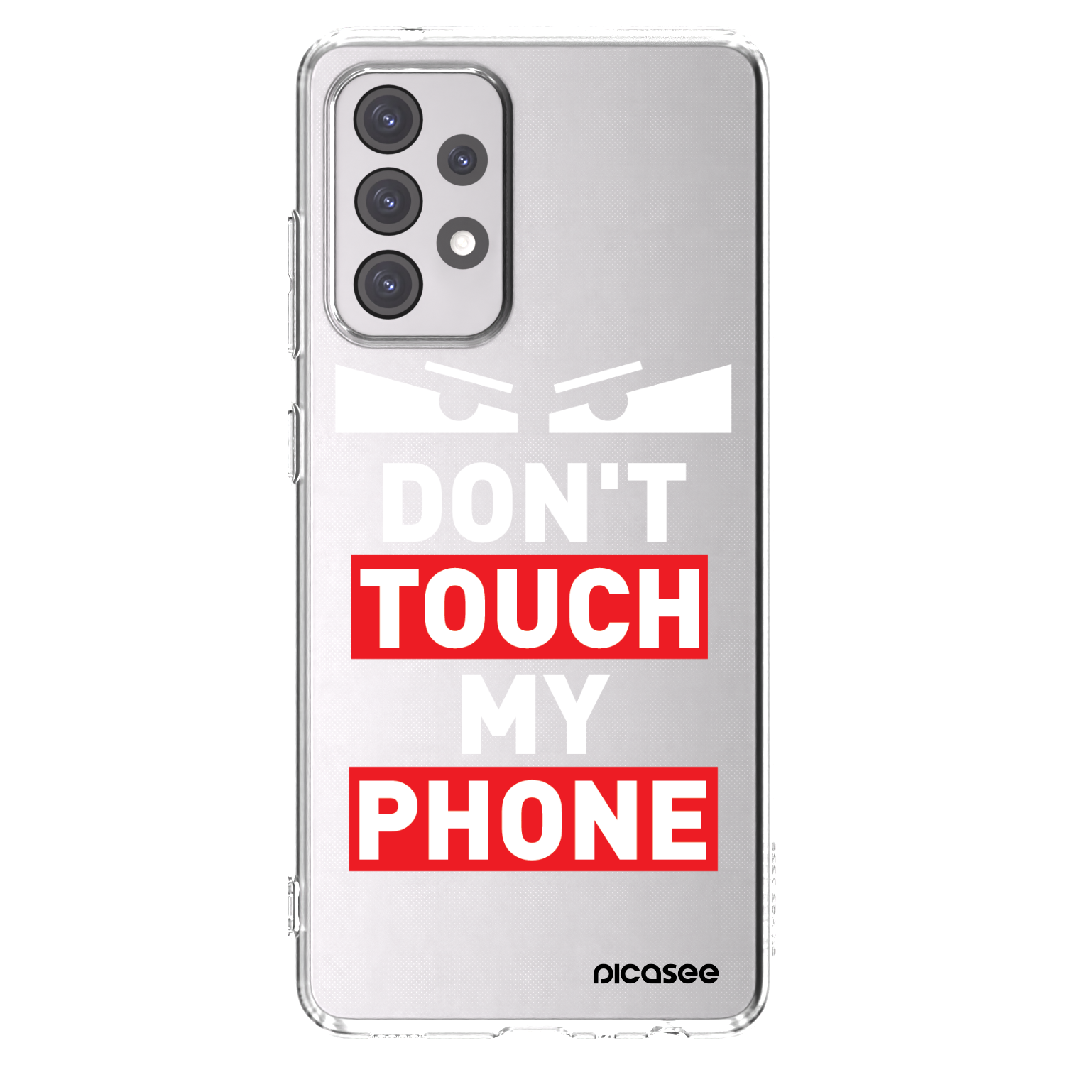 Picasee silikonska prozirna maskica za Samsung Galaxy A52s 5G A528B - Shadow Eye - Transparent