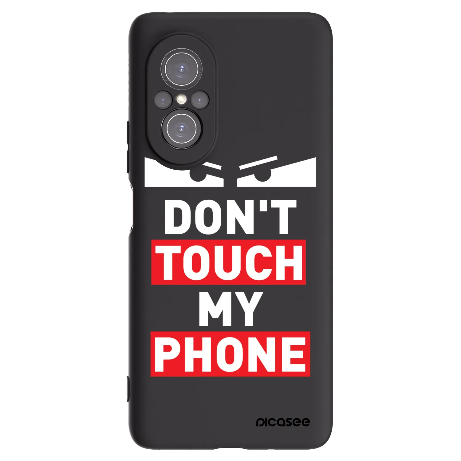 Picasee crna silikonska maskica za Huawei Nova 9 SE - Shadow Eye - Transparent