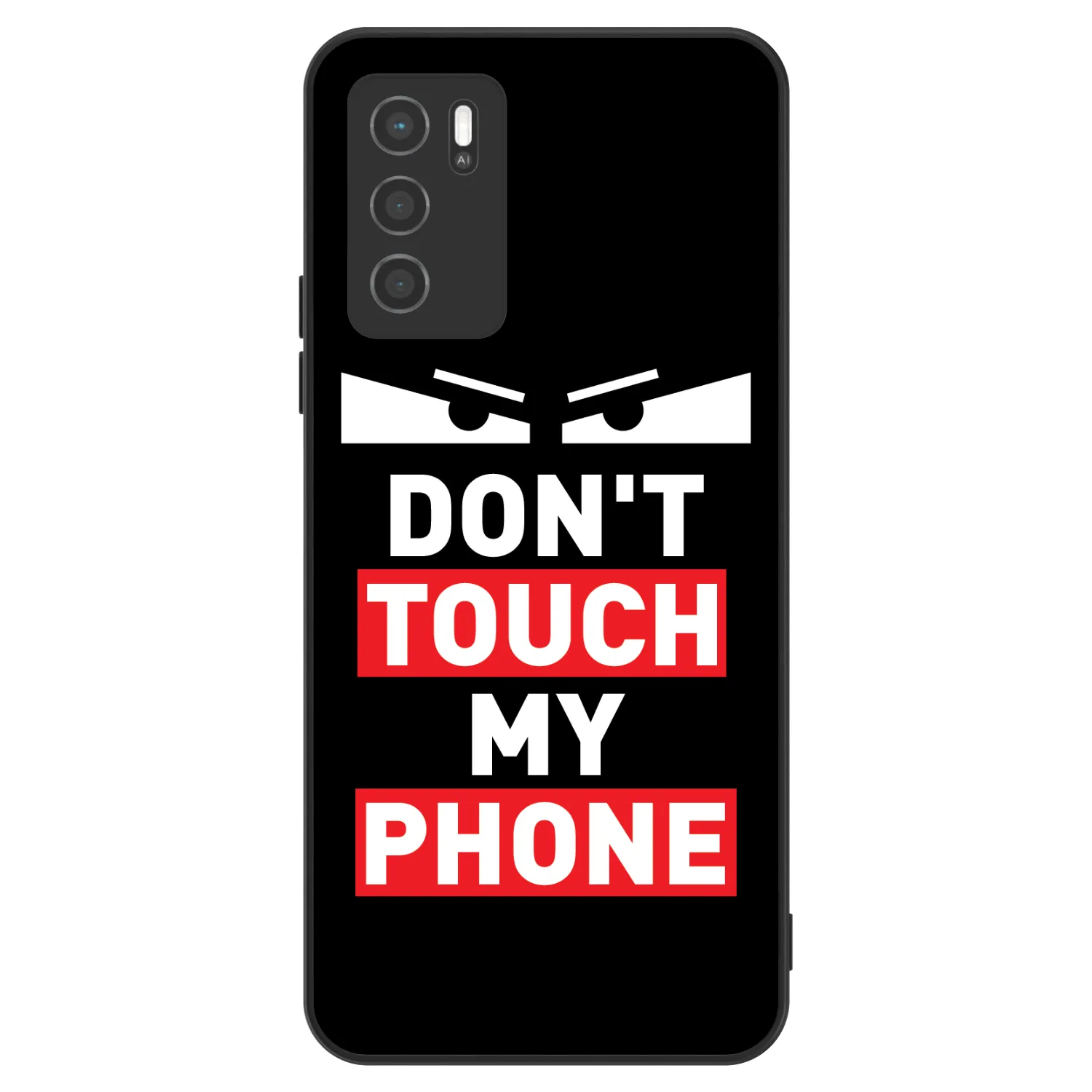 Picasee ULTIMATE CASE za OPPO A16 - Shadow Eye - Transparent