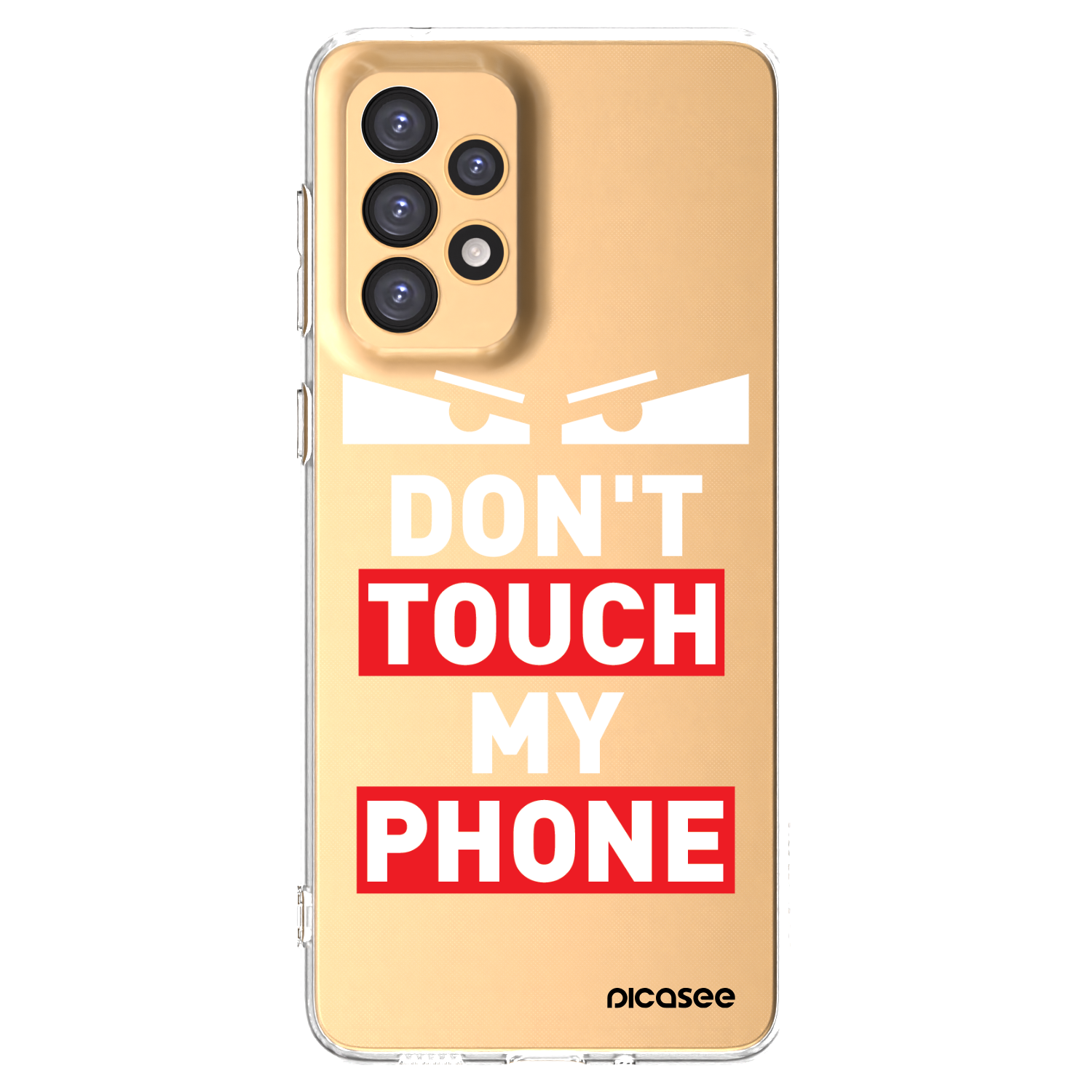 Picasee silikonska prozirna maskica za Samsung Galaxy A33 5G A336 - Shadow Eye - Transparent