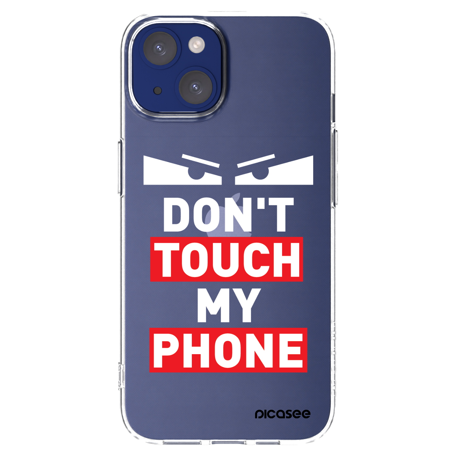 Picasee silikonska prozirna maskica za Apple iPhone 14 - Shadow Eye - Transparent