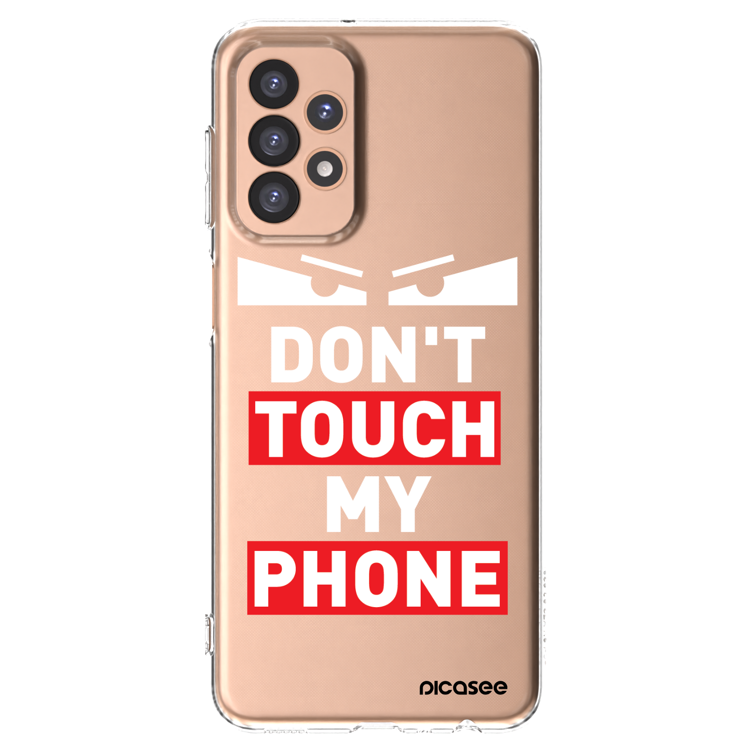 Picasee silikonska prozirna maskica za Samsung Galaxy A23 A236B 5G - Shadow Eye - Transparent