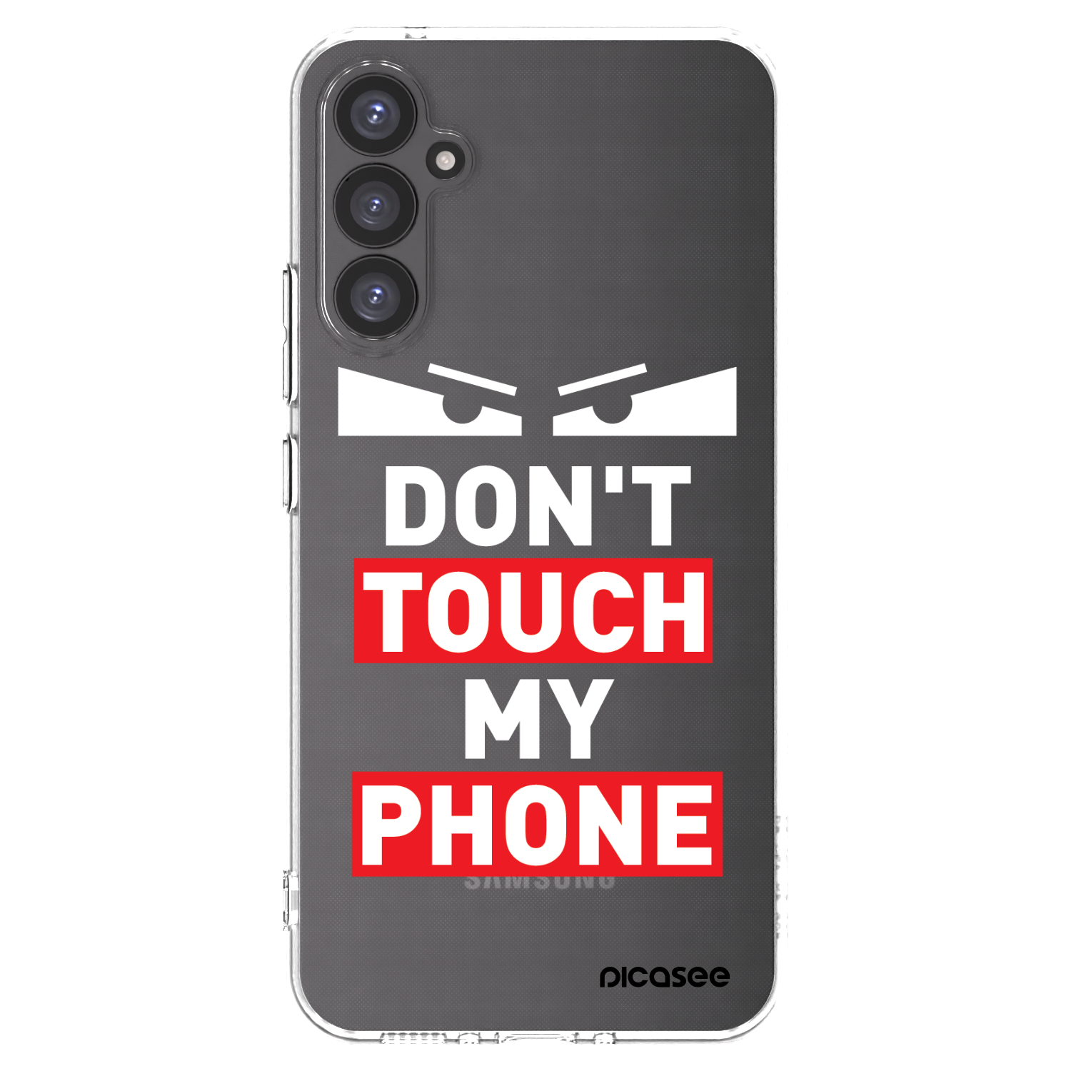 Picasee silikonska prozirna maskica za Samsung Galaxy A34 5G A346B - Shadow Eye - Transparent