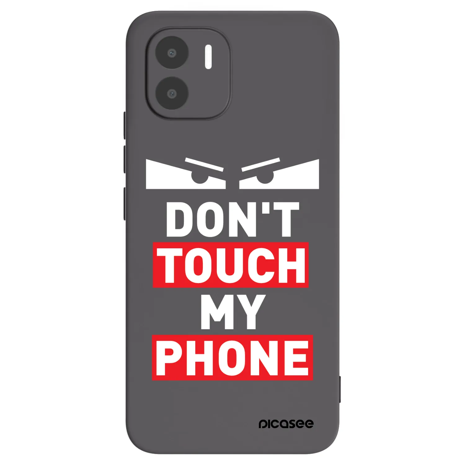 Picasee crna silikonska maskica za Xiaomi Redmi A2 - Shadow Eye - Transparent