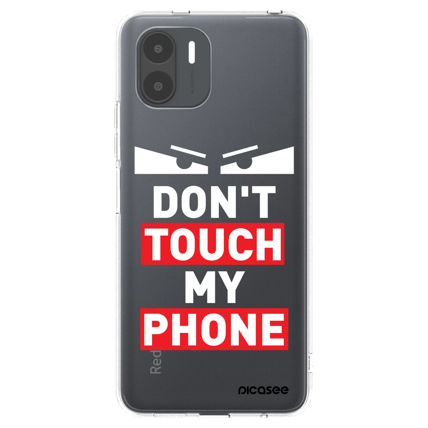 Picasee silikonska prozirna maskica za Xiaomi Redmi A2 - Shadow Eye - Transparent