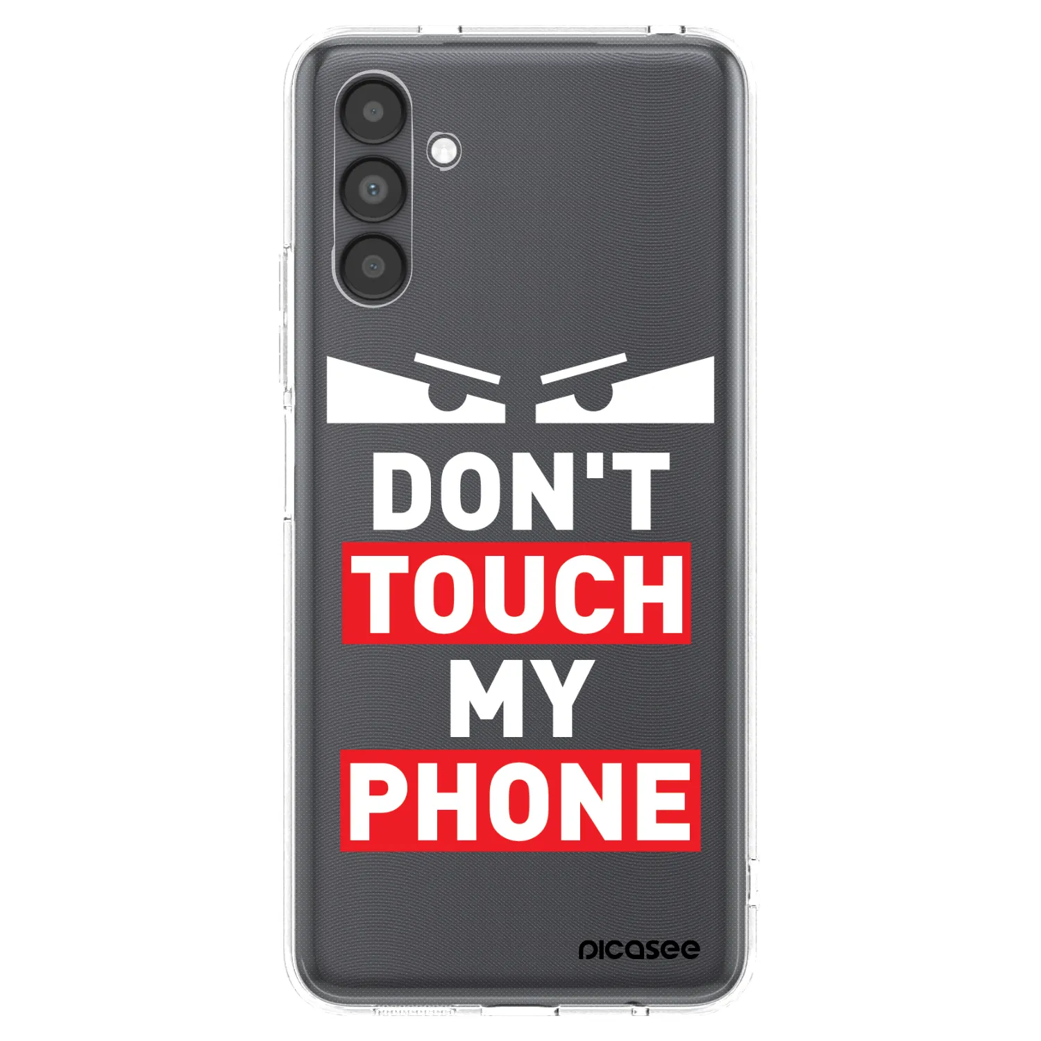 Picasee silikonska prozirna maskica za Samsung Galaxy A04s A047F - Shadow Eye - Transparent