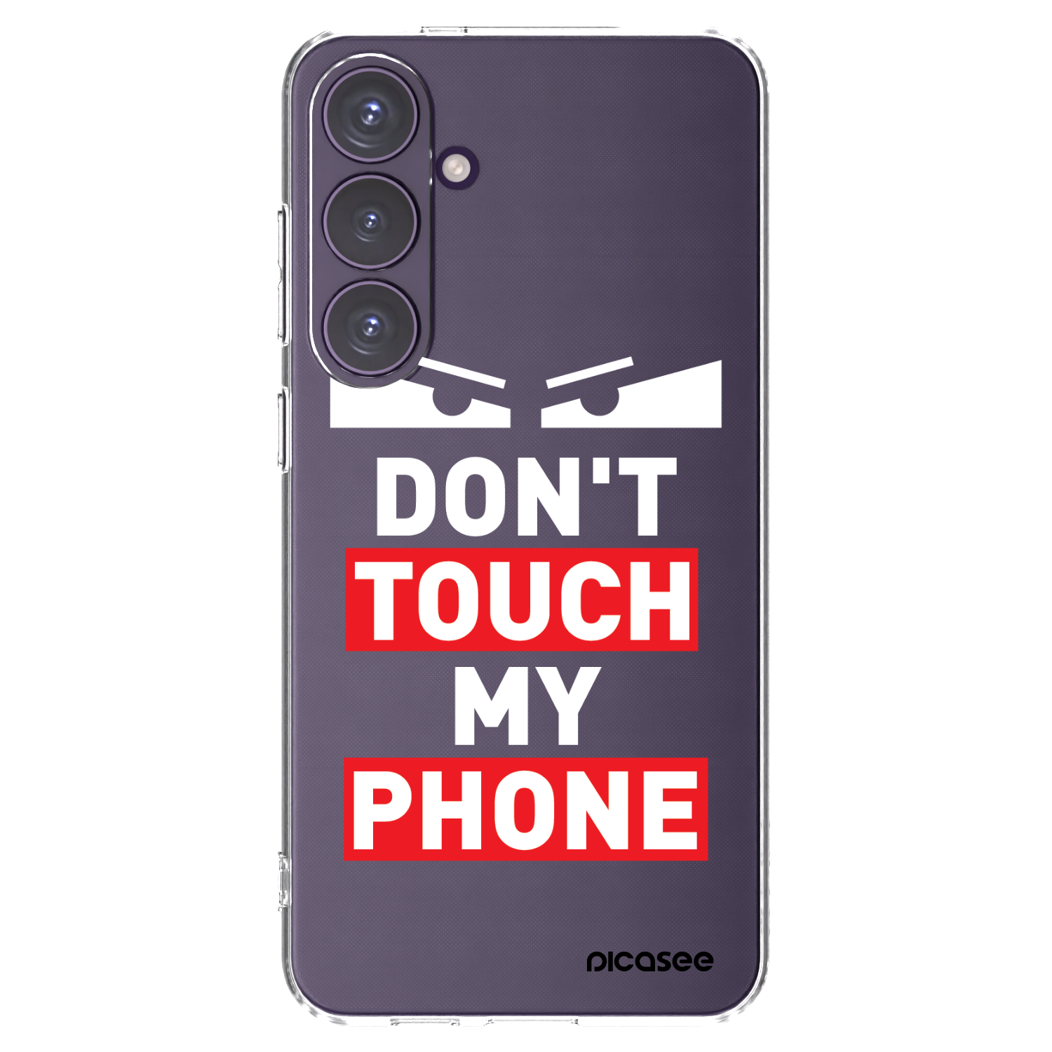 Picasee silikonska prozirna maskica za Samsung Galaxy S24+ S926B 5G - Shadow Eye - Transparent