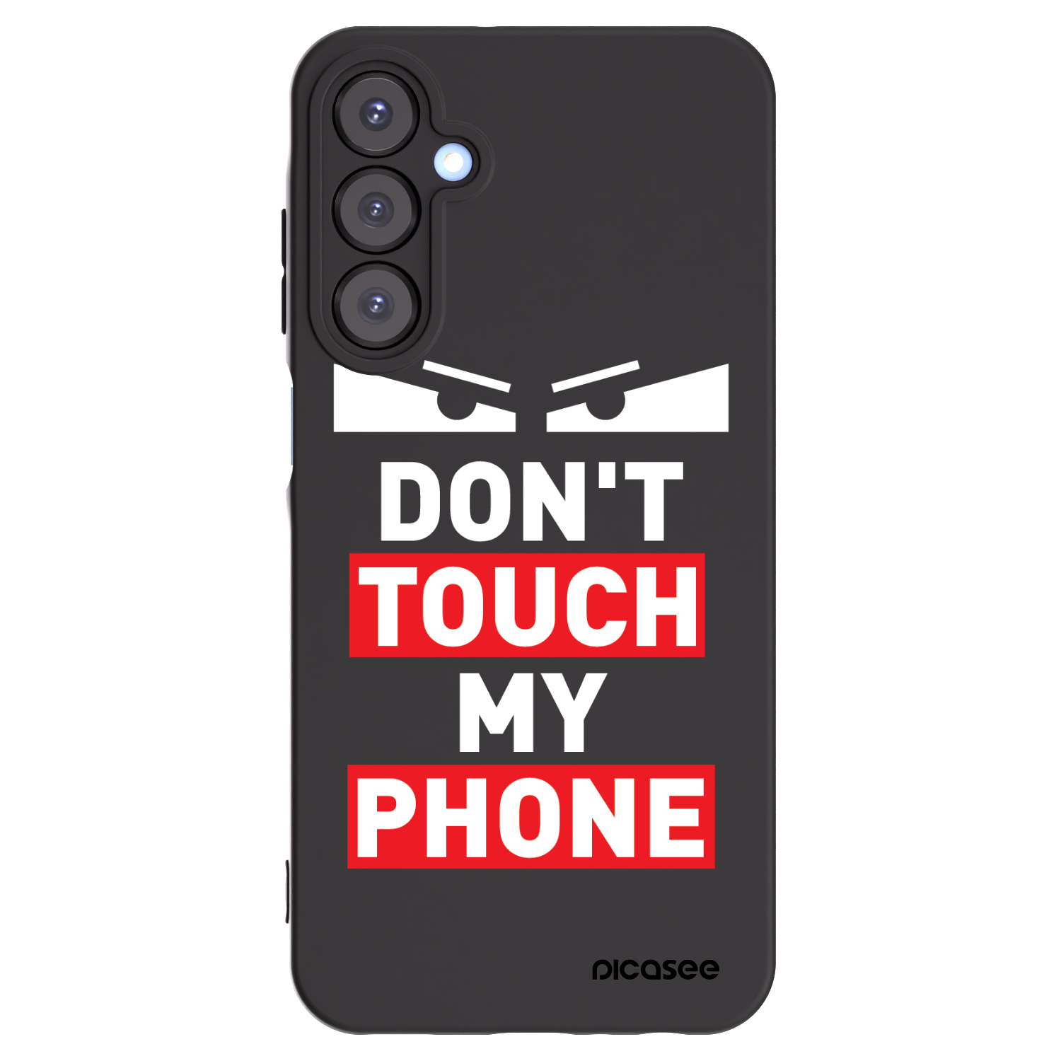 Picasee crna silikonska maskica za Samsung Galaxy A25 A256B 5G - Shadow Eye - Transparent