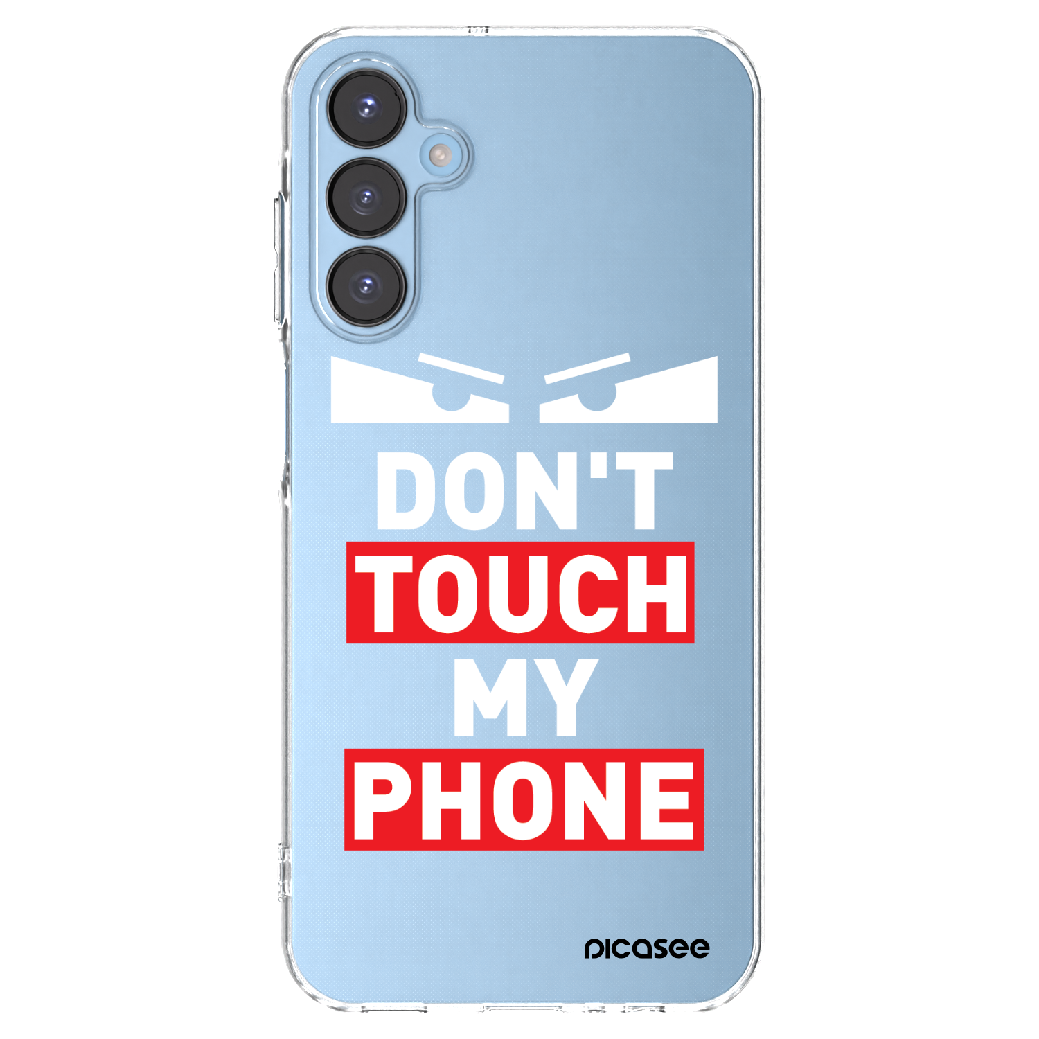 Picasee silikonska prozirna maskica za Samsung Galaxy A15 A156B 5G - Shadow Eye - Transparent