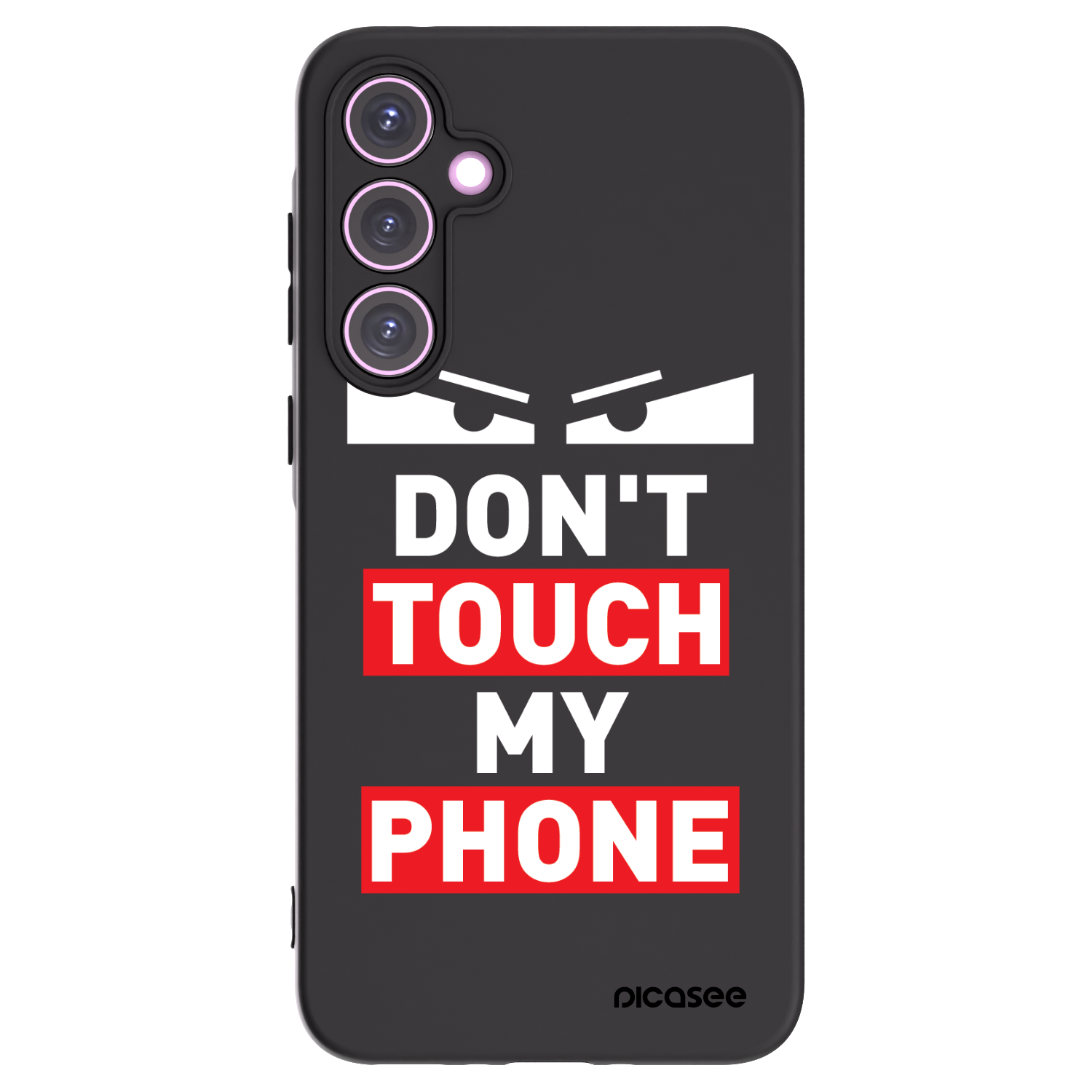 Picasee crna silikonska maskica za Samsung Galaxy A35 5G A356B - Shadow Eye - Transparent