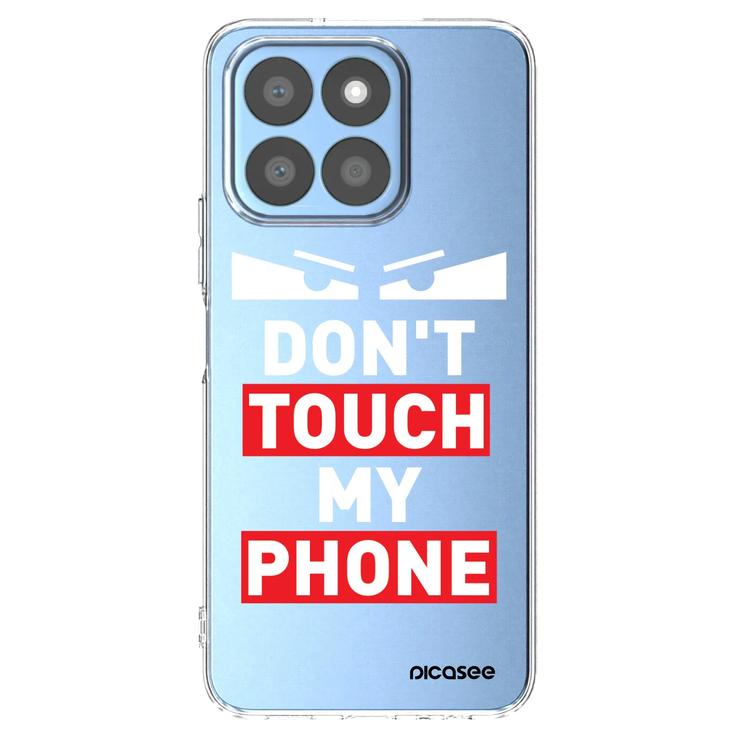 Picasee silikonska prozirna maskica za Honor X8b - Shadow Eye - Transparent