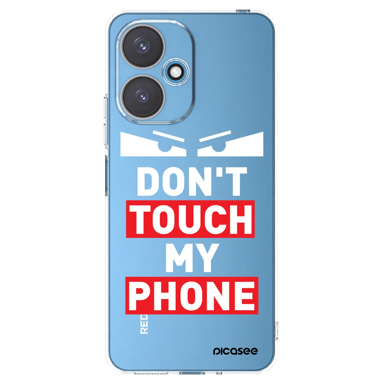Picasee silikonska prozirna maskica za Xiaomi Redmi 13C 5G - Shadow Eye - Transparent