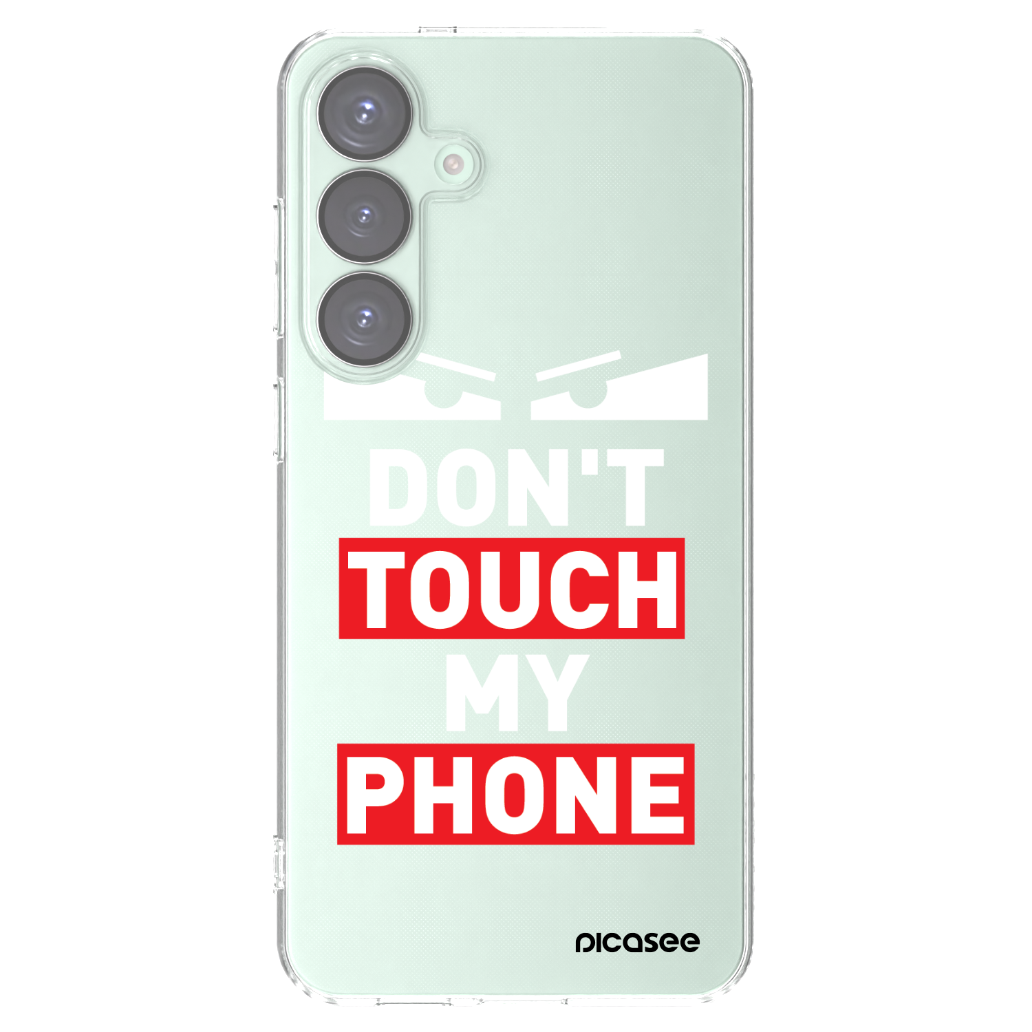 Picasee silikonska prozirna maskica za Samsung Galaxy S25+ 5G - Shadow Eye - Transparent