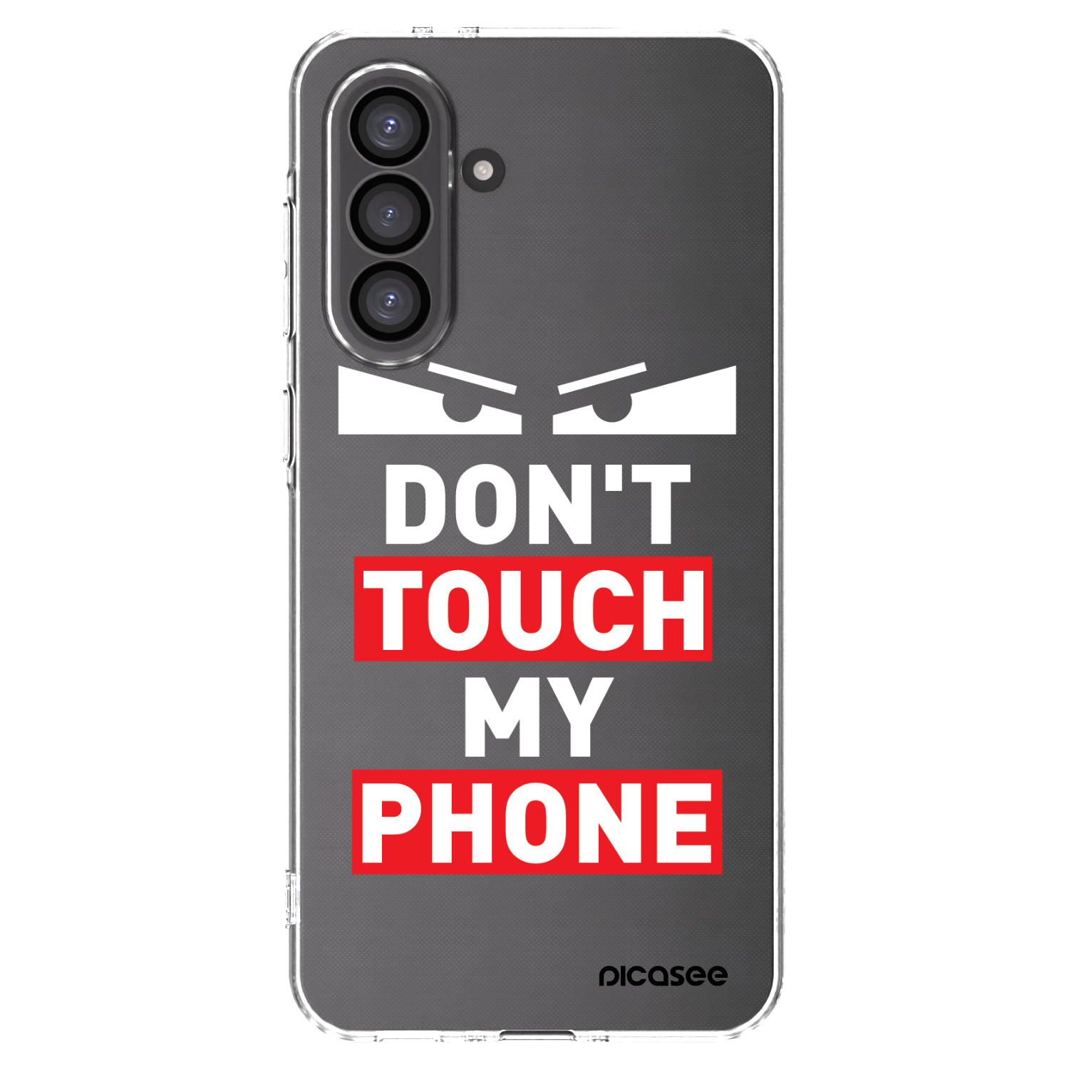 Picasee silikonska prozirna maskica za Samsung Galaxy A36 5G - Shadow Eye - Transparent