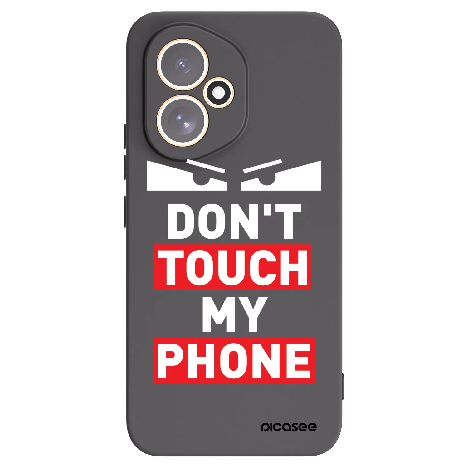 Picasee crna silikonska maskica za Honor 400 5G - Shadow Eye - Transparent