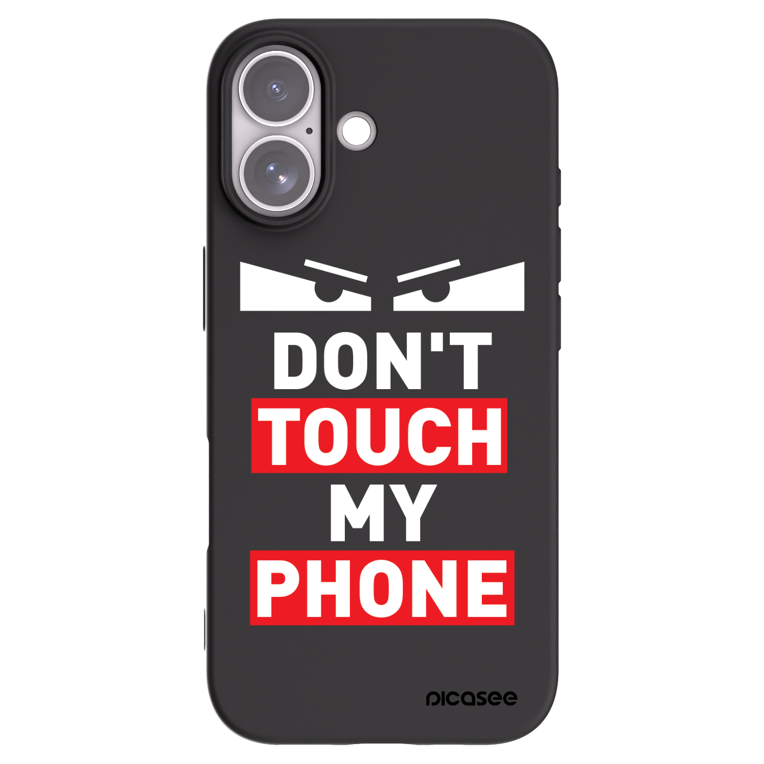 Picasee crna silikonska maskica za Apple iPhone 17 - Shadow Eye - Transparent