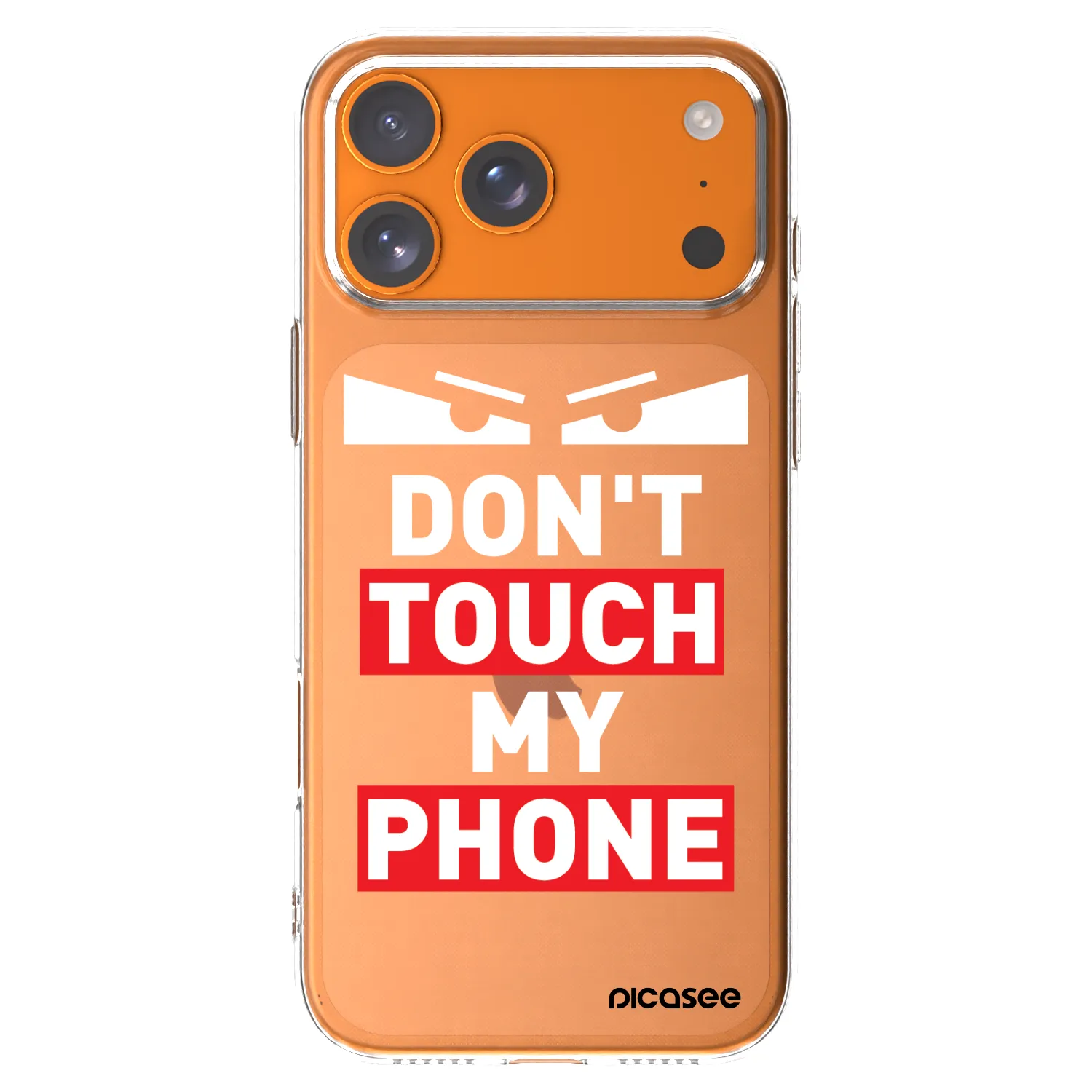 Picasee silikonska prozirna maskica za Apple iPhone 17 Pro Max - Shadow Eye - Transparent