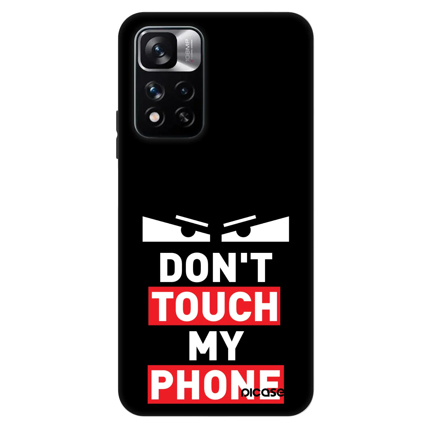 Picasee Fashion Case za Xiaomi Redmi Note 11 Pro - Shadow Eye - Transparent