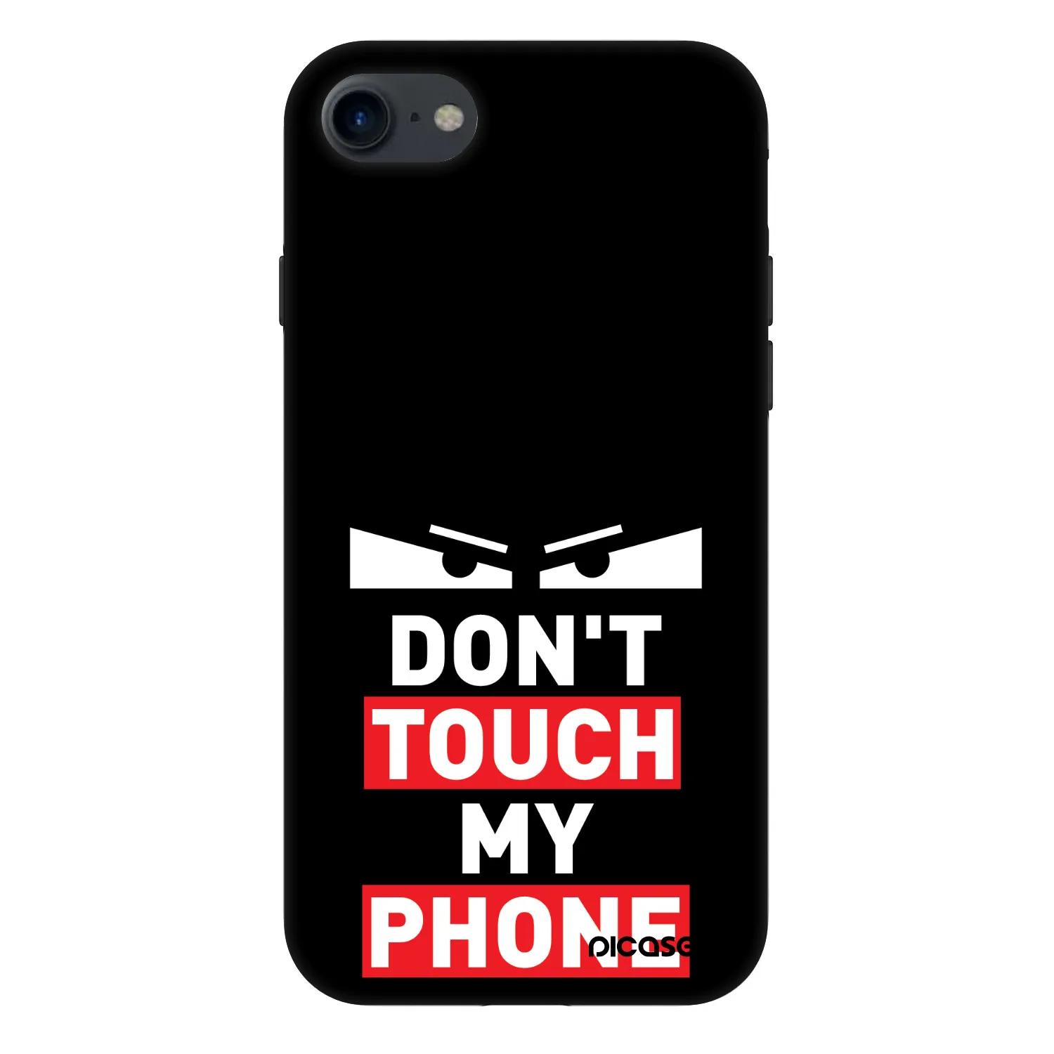 Picasee Fashion Case za Apple iPhone 8 - Shadow Eye - Transparent