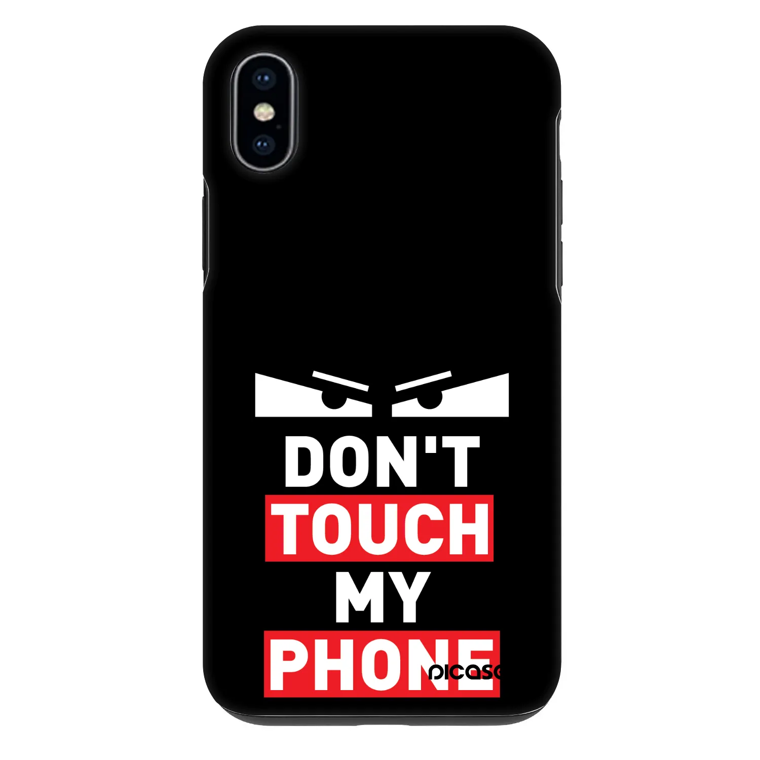 Picasee Fashion Case za Apple iPhone XS Max - Shadow Eye - Transparent