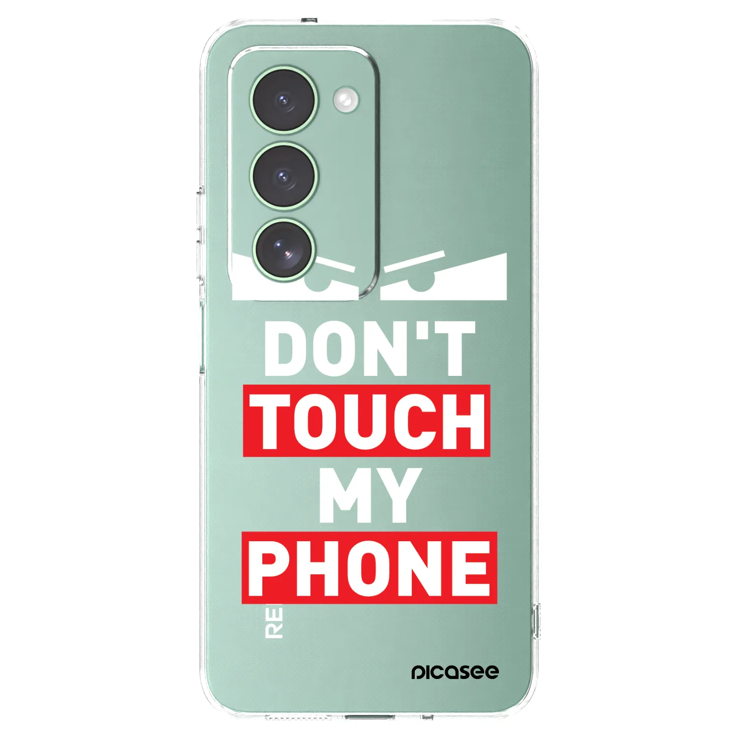 Picasee silikonska prozirna maskica za Xiaomi Redmi 15 5G - Shadow Eye - Transparent