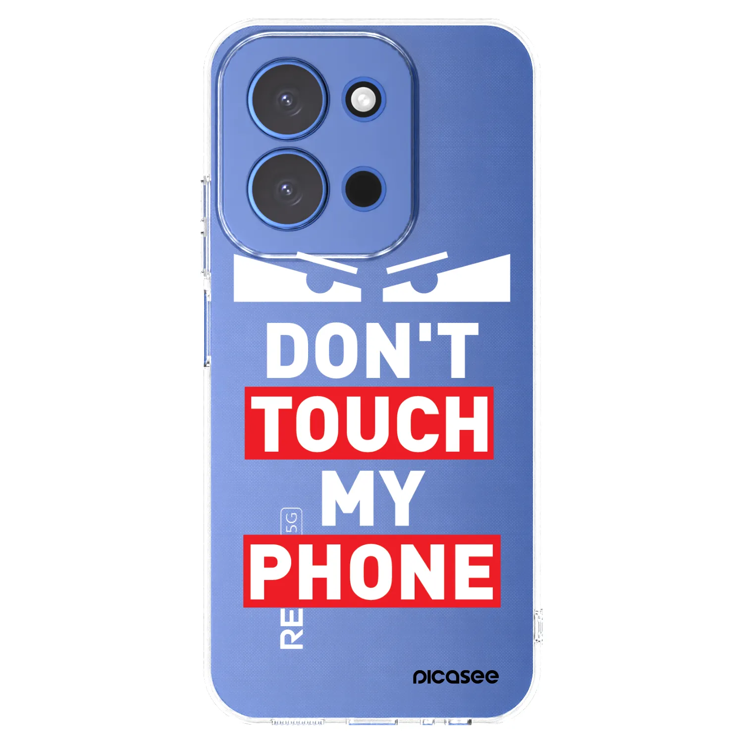Picasee silikonska prozirna maskica za Xiaomi Redmi 15C 4G - Shadow Eye - Transparent