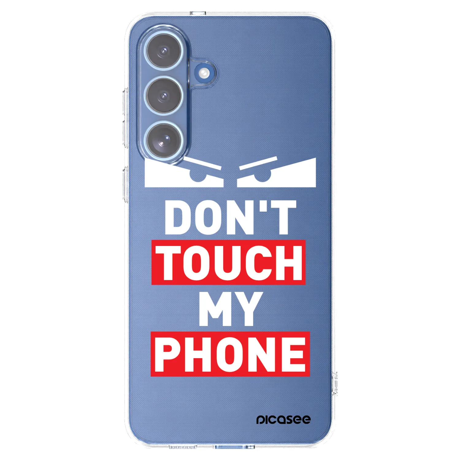 Picasee silikonska prozirna maskica za Samsung Galaxy S25 FE 5G - Shadow Eye - Transparent