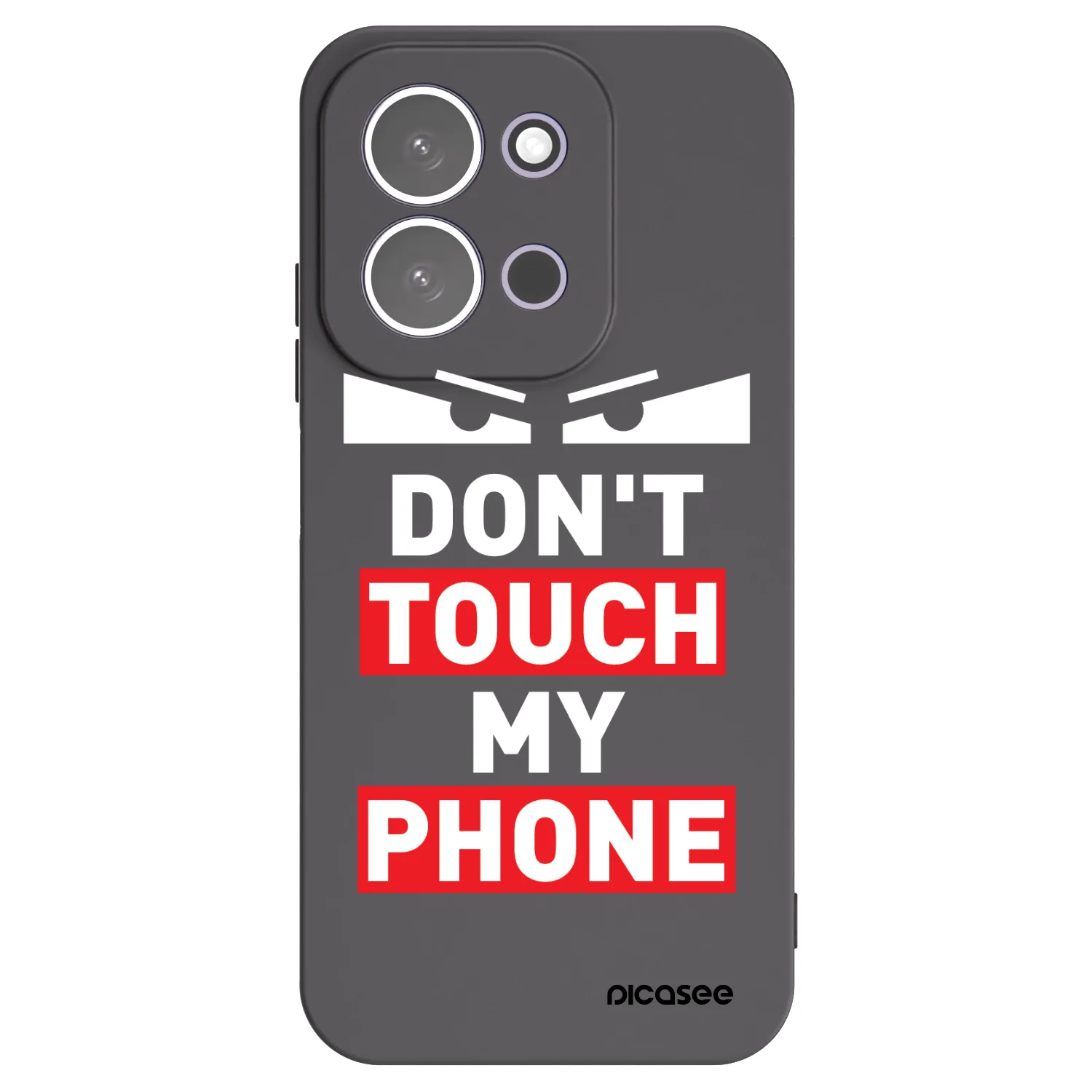 Picasee crna silikonska maskica za Xiaomi Redmi 15C 5G - Shadow Eye - Transparent