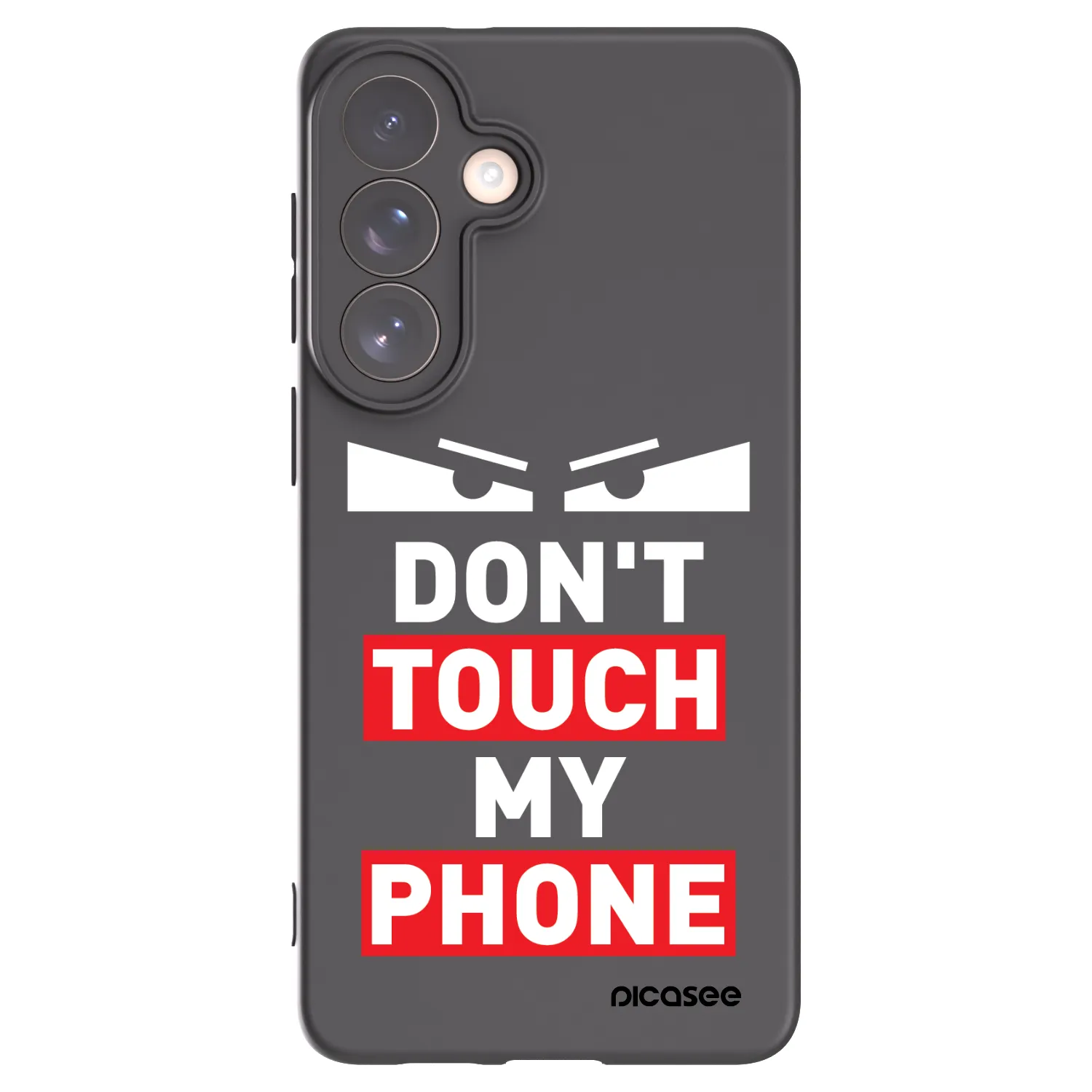 Picasee crna silikonska maskica za Samsung Galaxy S26+ - Shadow Eye - Transparent