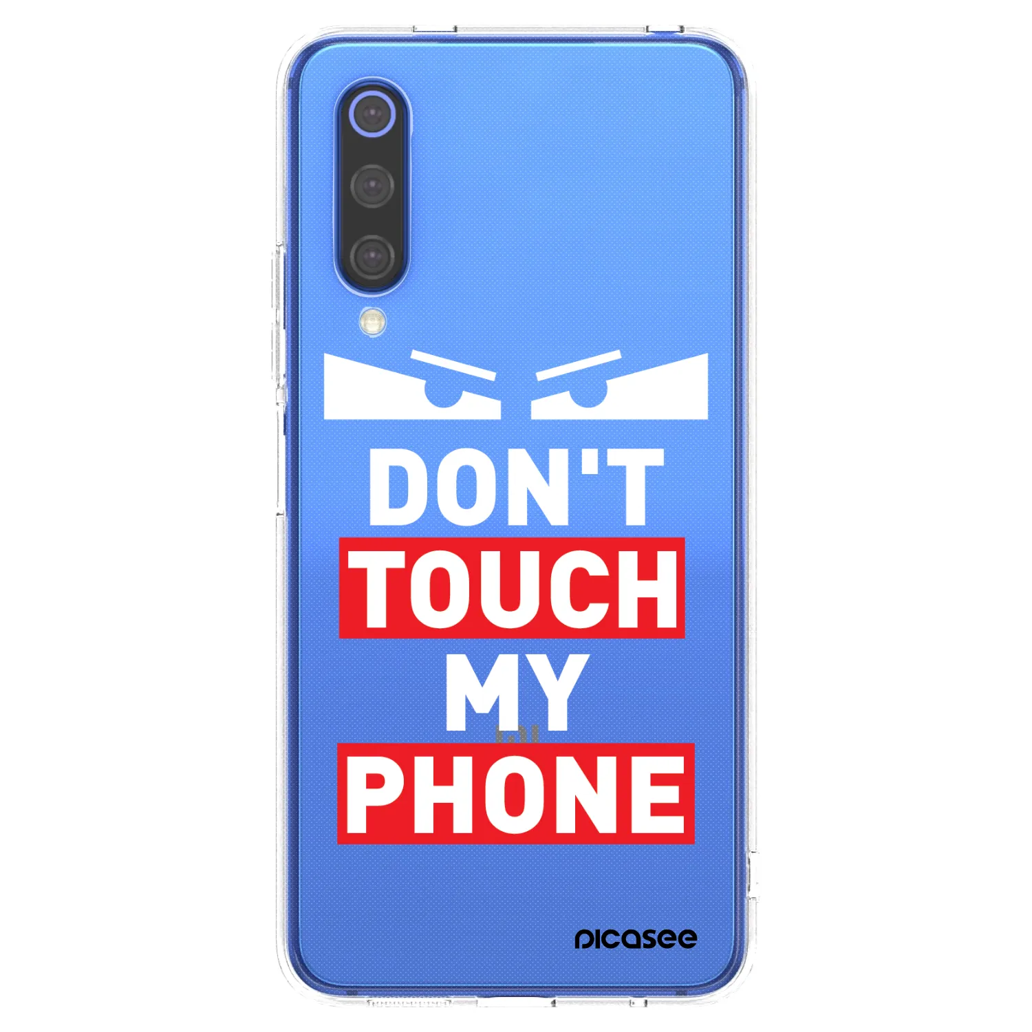 Picasee silikonska prozirna maskica za Xiaomi Mi 9 SE - Shadow Eye - Transparent