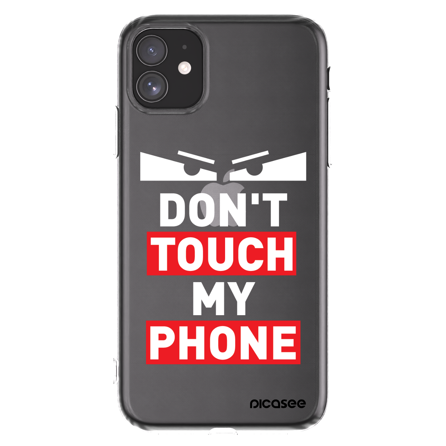 Picasee silikonska prozirna maskica za Apple iPhone 11 - Shadow Eye - Transparent