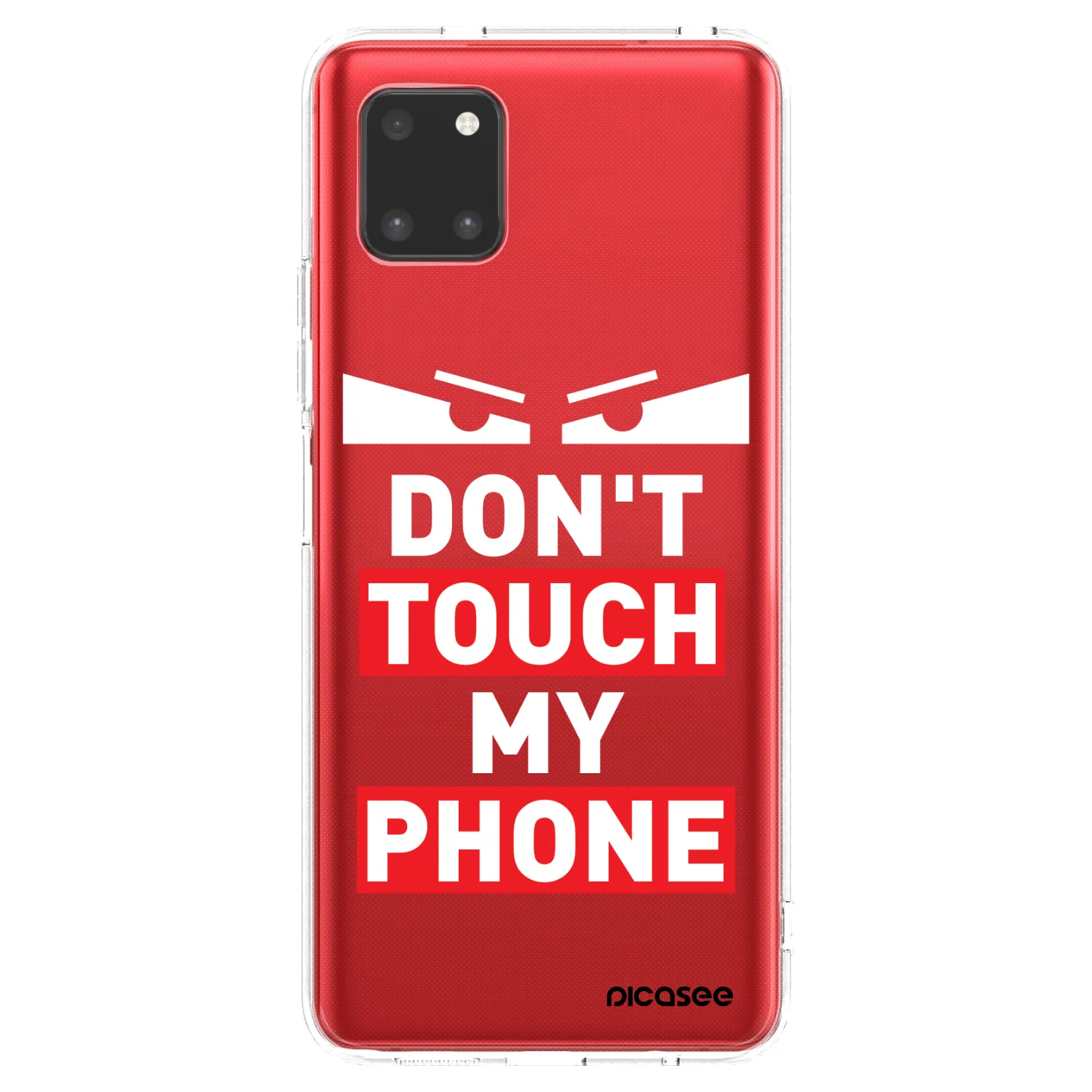 Picasee silikonska prozirna maskica za Samsung Galaxy Note 10 Lite N770F - Shadow Eye - Transparent