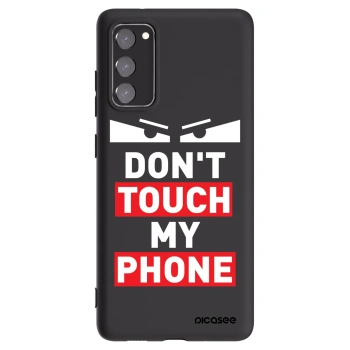 Picasee crna silikonska maskica za Samsung Galaxy S20 FE - Shadow Eye - Transparent