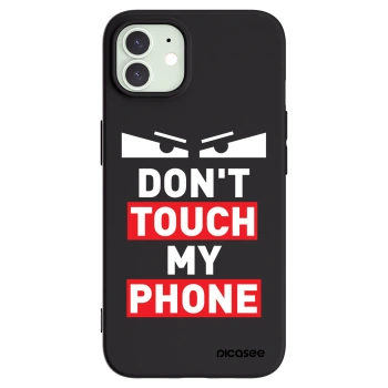 Picasee crna silikonska maskica za Apple iPhone 12 - Shadow Eye - Transparent